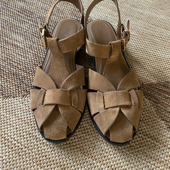 Zara Tan Sandals - Picture 6 of 6